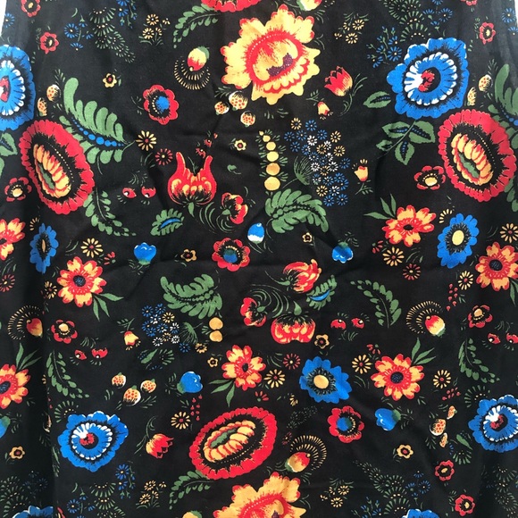 ModCloth Floral Sleeveless Top - Medium - Picture 5 of 5